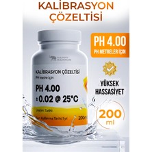 Maison Luré Ölçüm Cihazı Ph Metreler Için Ph 4.00 Kalibrasyon Sıvısı