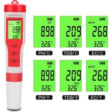 Maison Luré Ölçüm Cihazı Ph Metre Ph Tds Ec Sıcaklık