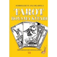 Kırmızı Ada Yayınları Semboller ve Anlamlarıyla Tarot Boyama Kitabı