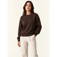Vigoss Jeans VİGOSS NAKIŞLI  KADIN  SWEATSHIRT 14093-30112