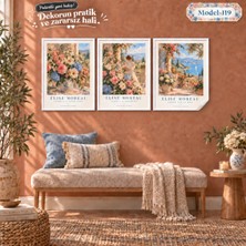Akıllı Kağıt Statik Tutunma Özellikli Tablo - Poster Manzara (Model- 119)