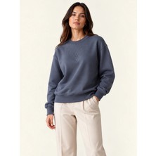 Vigoss Jeans VİGOSS NAKIŞLI  KADIN  SWEATSHIRT 14093-30112
