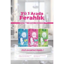 Sezy Home 3'lü Tuvalet Temizleme Köpüğü Seti - Orman Ferahlığı, Okyanus Esintisi & Bubblegum - Yoğun Köpük Etkili Klozet Temizleyici