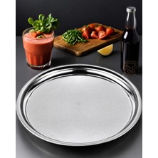 Piknik Sepetim 95 cm Krom Paslanmaz Sini-Tepsi 95 cm No:18
