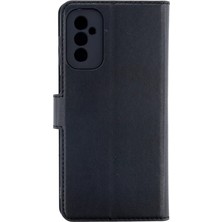 Bezos Samsung Galaxy M52 5g Uyumlu Kılıf Trend S Plus Kapaklı Kılıf - Siyah