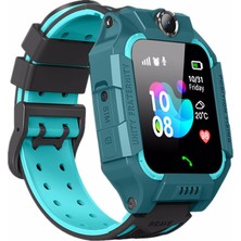 Onkatech Q500/2020 Akıllı Çocuk Saati 1,4 inç Ekran ile Yeşil Renkli Konum Takip Özellikli
