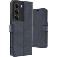 Bezos Realme C75 4g Uyumlu Trend S Plus Kapaklı Kılıf - Lacivert