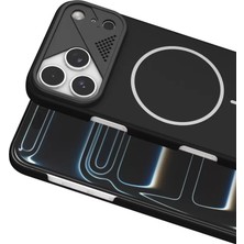 Bezos Joko Apple iPhone 17 Pro Max Uyumlu Export Magsafe Kapak - Siyah