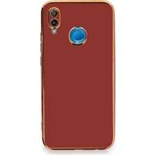 Bezos Huawei P20 Lite Uyumlu Kılıf Volet Silikon - Kırmızı