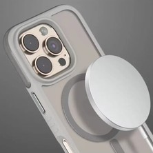 Bezos Venco Apple iPhone 16 Pro Uyumlu Orbit Magsafe Kapak - Siyah