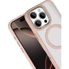 Bezos Joko Apple iPhone 16 Pro Max Uyumlu Terea Magsafe Kapak - Gold