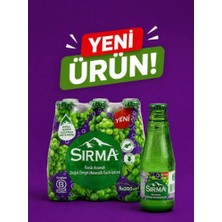 Bezos Sırma Körük Üzüm Meyve Cam 200 ml (24 Adet)