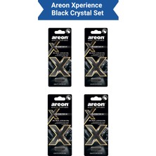 Areon Xperience Black Crystal 4'lü Set