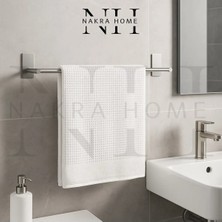 Maison Luré Banyo Askısı Paslanmaz Çelik Yapışkanlı Havlu Askılığı Suya Neme Dayanıklı