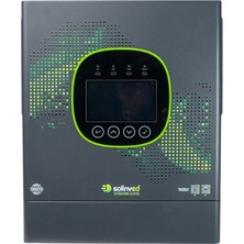 Solinved Gordion Serisi 12KW 48V Akıllı Off-Grid Inverter Çift Mppt 160A Şarj Wifi