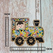 Cam Mozaik Sanat Seti Kendin Yap Dıy Mozaik Tren Çerçeve Tablo Çocuk Etkinlik Hobi ve Sanat Seti