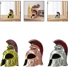 Pileli Store Metal Dekoratif Şövalye Miğferi