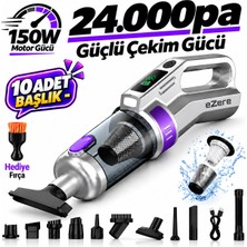 Ezere Powervac 24000PA Araç Içi ve Ev Tipi Şarjlı Vakum Süpürge