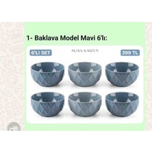 Porselen Sunumluk Lüks Kase 12CM 6 300ML