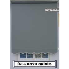 Esdeh ULTRA KALIN Stor Zebra Güneşlik Perde (ETEKLİ) - Mat Kalın Kumaş - Alüminyum Aksam