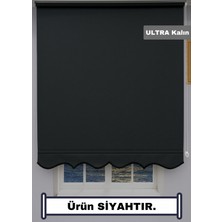 Esdeh ULTRA KALIN Stor Zebra Güneşlik Perde (ETEKLİ) - Mat Kalın Kumaş - Alüminyum Aksam