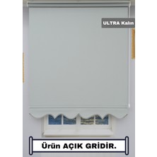 Esdeh ULTRA KALIN Stor Zebra Güneşlik Perde (ETEKLİ) - Mat Kalın Kumaş - Alüminyum Aksam