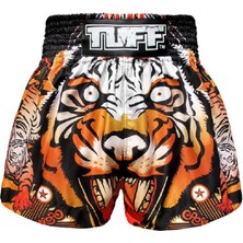 Tuff Muay Thai Boxing Shorts Orange Roaring Tiger