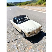 Nostaljik Lezzetler 1959 Bmw 503 Beyaz Nostaljik Metal Çek Bırak Model Araba Kapılar Açılır ( 1/36 Ölçek )