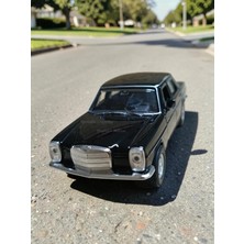 Nostaljik Lezzetler Siyah Mercedes Benz 220 Diecast Çek Bırak Model Araba