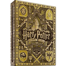 Harry Potter Deck -Yellow (Hufflepuff) Oyun Kartı | Theory11