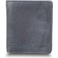 Guard Siyah Tiguan Crazy  Minimal Spor Deri Erkek Cüzdanı