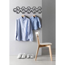 Maison Luré Askılık Petek Desenli Dekoratif Geometrik Metal Duvar Askılığı