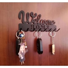 Maison Luré Askılık Welcome Mat Siyah Anahtar Askılığı