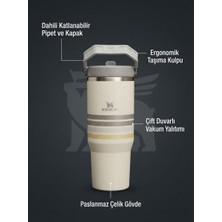 Özdemir Görseldeki Ürün, Stanley The Iceflow Flip Straw Tumbler (0.89 L / 30 Oz) Modelidir.