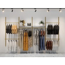 Maison Luré Askılık Modüler ve Duvar Raf Sistemi 280 cm
