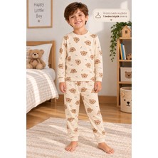Beniizle Erkek Çocuk Desenli Pijama Takımı