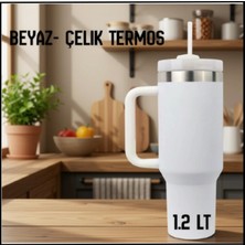 Igloo Uyguna-Yakala 1.2 Lt  beyaz- Çelik Termos - RM.178