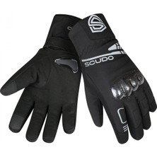 Scudo Parma Wp Carbon 1 Waterproof Uzun Kışlık Eldiven Siyah 2xla