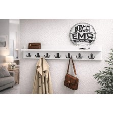 Maison Luré Askılık 120CM 7 Kancalı Duvara Monte