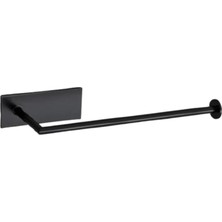 Maison Luré Askılık Duvara Monte Yapışkanlı Kağıt Havluluk Siyah 45X92X263 mm