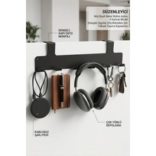 Maison Luré Askılık 6 Kancalı Metal Kapı Üstü 40 cm