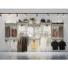 Maison Luré Askılık Butik Rafı, Sistemi, Giyinme ODASI-305X200 cm