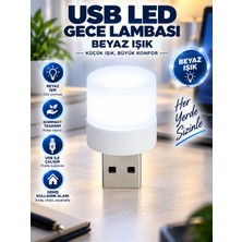 USB LED Gece Lambası – Mini USB Işıklı Gece, Masa ve Ortam Lambası