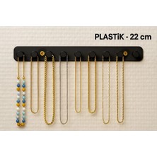 Maison Luré Askılık 10 Kancalı Duvar Askısı - Duvar Kolye Askısı - Anahtarlık - Plastik - 22 cm