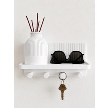 Maison Luré Askılık Dekoratif Duvar Anahtarlık Askılığı 25X13 cm Duvar Süsü