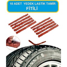 Neler Geldi Neler 10 Adet Yedek Tamir Fitili Araç Motosiklet Araba Lastik Tamir Fitili Lastik Onarım Için Yedek Fitil