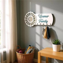 Maison Luré Askılık Dekoratif Aynalı Pleksi Anahtarlık Askısı Isme Özel Pleksi Yazılı Organizer