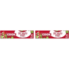 Happy Trend Kilitli Buzdolabı Poşeti 19 x 25 cm (10 Ad/kutu Içi) 2li Paket