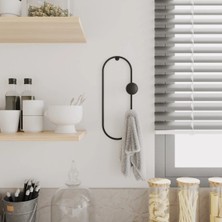Maison Luré Askılık Dekoratif Metal Duvar Askısı Modern Tasarım Antre Banyo Hol