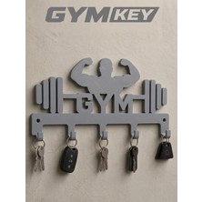 Maison Luré Askılık Gym Sporcu Fitness Kaslı Adam Bodybuilder Figürlü 5 Kancalı Anahtar Askılığ